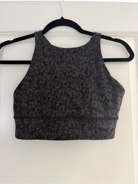 Lululemon Energy Bra High-Neck Long Line - no pads